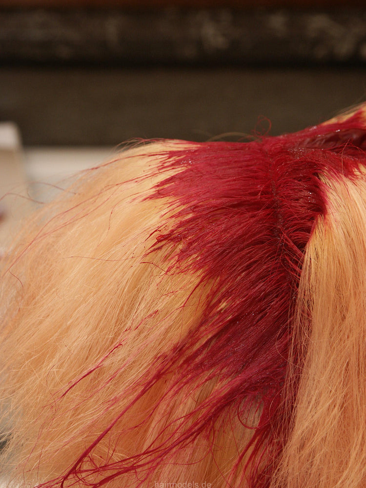 h116 Ela going blonde and red
