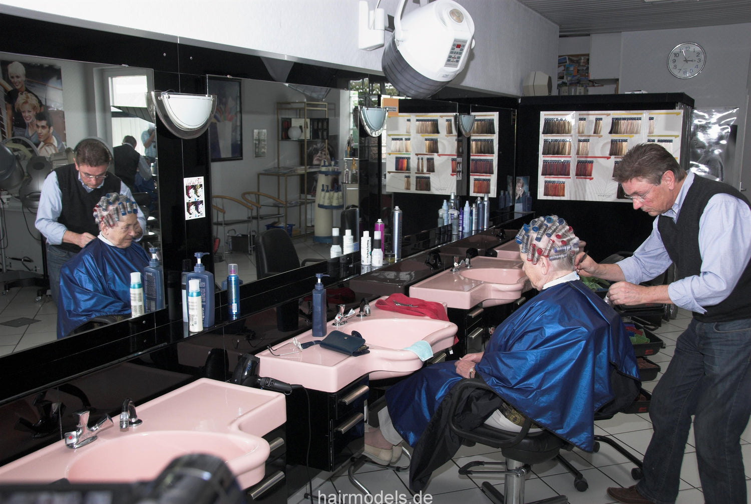 6066 Mature shampoo and wetsets