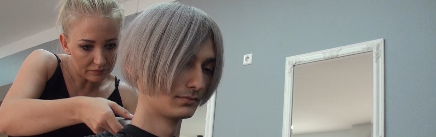 2008 young guy hair bleach and coloring