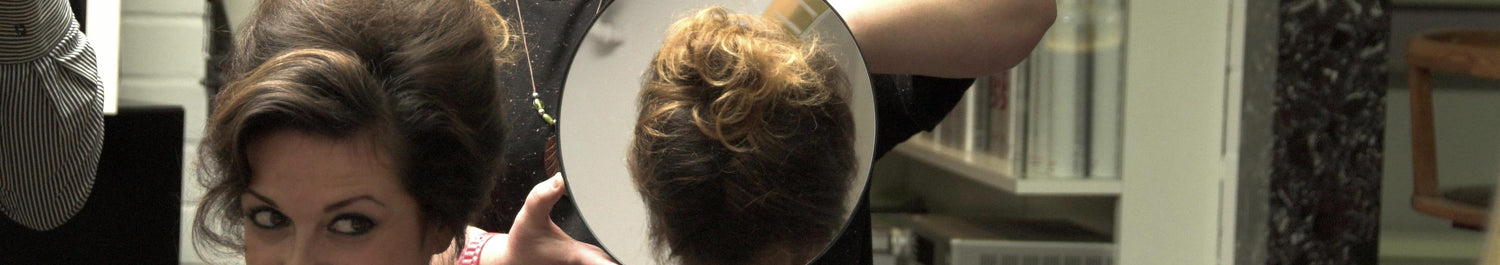 6145 MelanieG beehive shampoo and set and updo