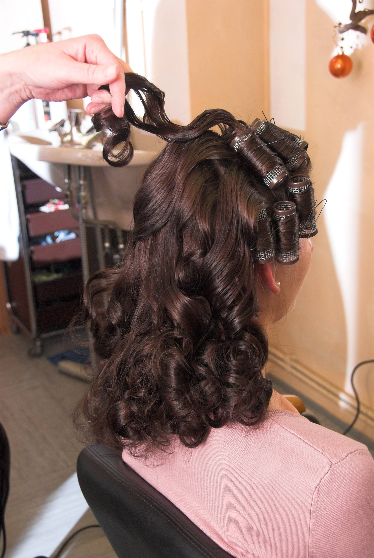 6063 CarinaS dry cut, backward wash and metal wetset