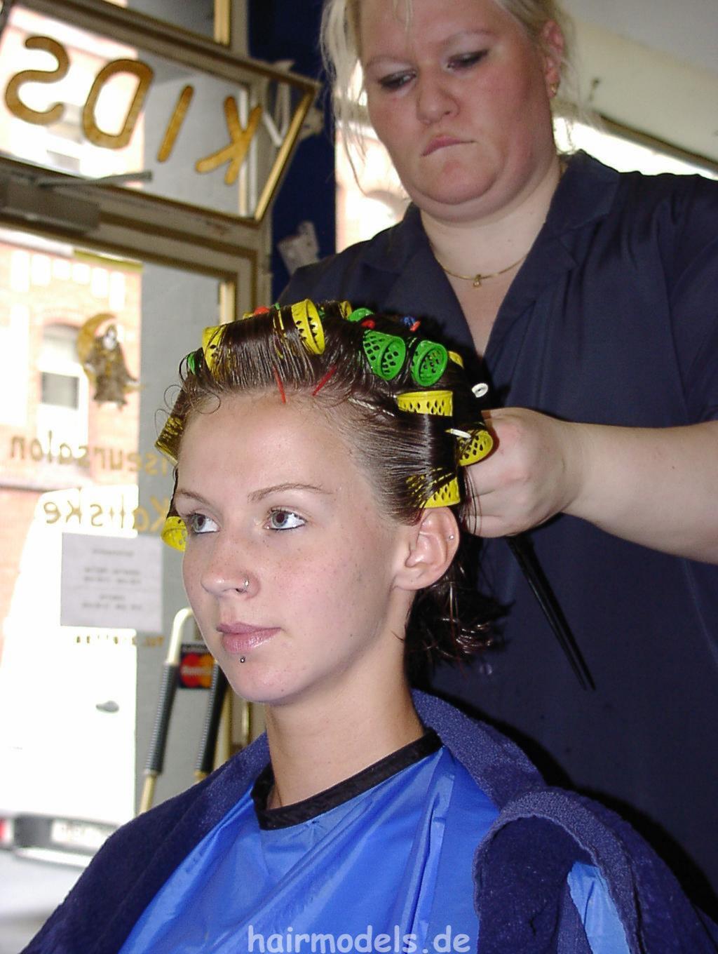 6009 Susanne shampoo and wetset Hannover 1990