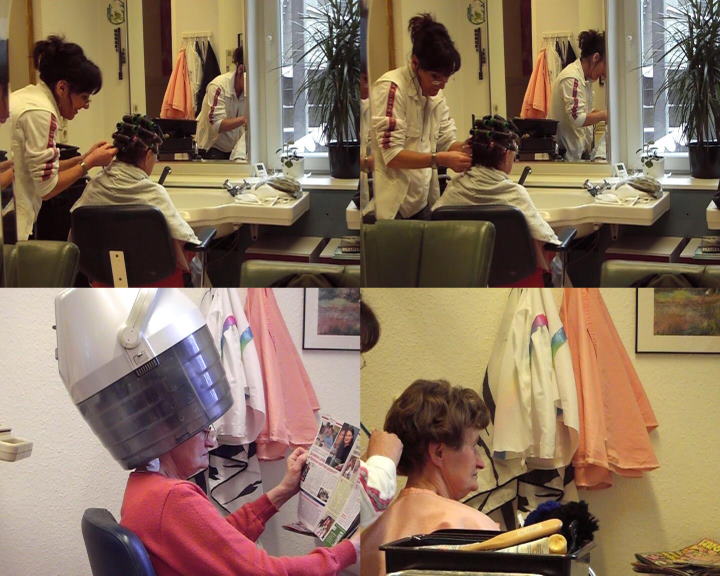 6051 mature gray hair Hannover wetset