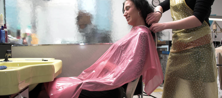 vinyl apron and capes