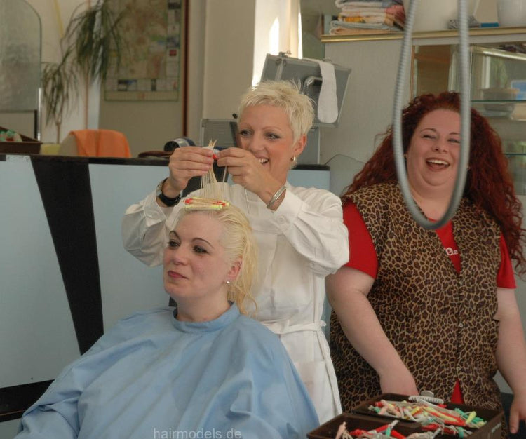 128 forced faked perm session in Kultsalon