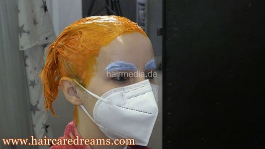 0521 Lara first day coloring orange