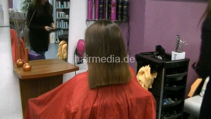 060118 Nisa teen perm by Grazia 1 - dry haircut and foam perm