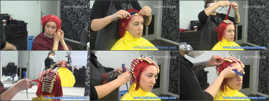 09521 Sara Red Perm Part 1 by Jessy