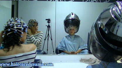 1018 Barberette Melody freestyle perm rollerset