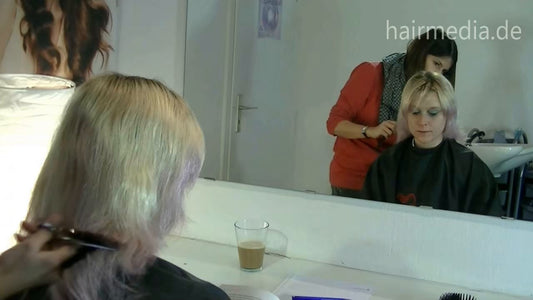 101 Ricarda perm - cut and shampoo part