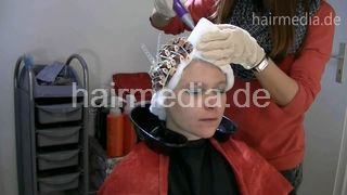 101 Ricarda perm - short perming blonde hair complete