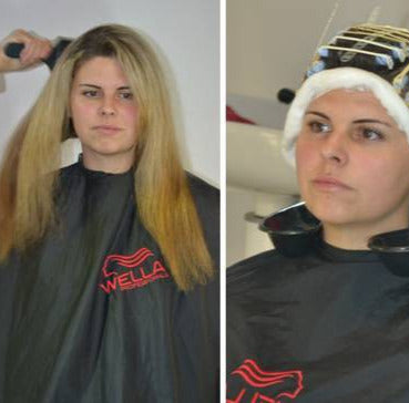 101 Long hair perm Megan