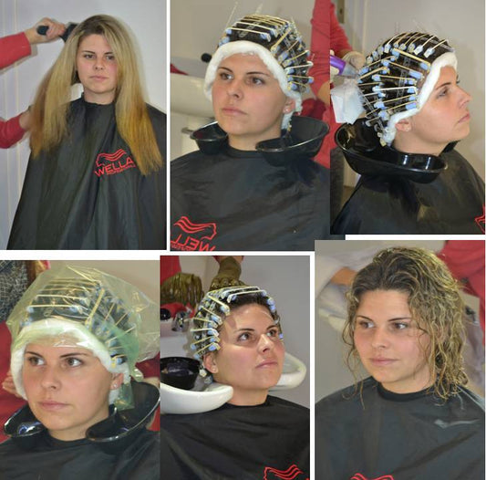 101 Long hair perm Megan