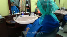 将图片加载到图库查看器，1050 240314 CarmenC forward shampoo and wetset by barber private livestream