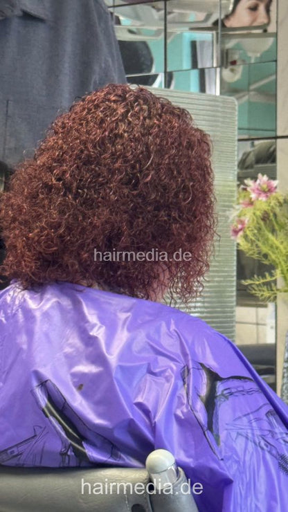 1269 Yvonne 250610 GDR Salon forward shampoo and perm by barber