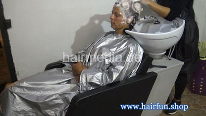 1379 Jana one hour backward shampoo by Melody and barber Tomaso