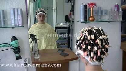 1506 Sof young girl drycut and Dauerwelle perm by Grazia