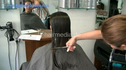 1508 Teen Antje haircut and afro perm by Grazia