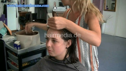 1508 Teen Antje haircut and afro perm by Grazia