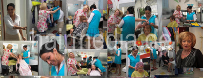 152 Barberette TatjanaB at Work and in Chair