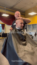 Load image into Gallery viewer, 2012 20240413 salon bleaching and buzzcut 2 barbers