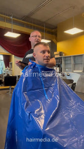 2012 20240413 salon bleaching and buzzcut 2 barbers