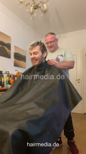2012 240430 home salon dry buzz and bleach headshave