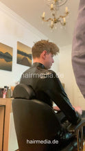 Load image into Gallery viewer, 2012 240430 home salon leatherguy handcuffed buzz
