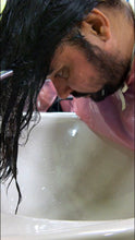 Carica l&#39;immagine nel visualizzatore di Gallery, 1050 230830 private livestream Nasir shampoo and wetset mtm by barber
