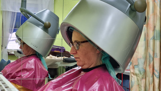 1050 240329 ChristineC forward shampoo, mask, aluminiumrods wetset by barber private livestream