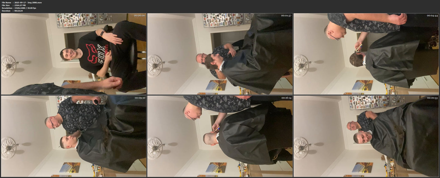 2012 20250917 headshave buzz
