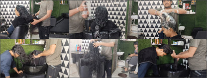 1242 Krisha 1X Upright 1X Forward 1X Conditioning By Male Barber