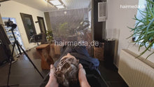 Cargar imagen en el visor de la galería, 1181 ManuelaD 1 backward pampering shampoo by barber POV Cam