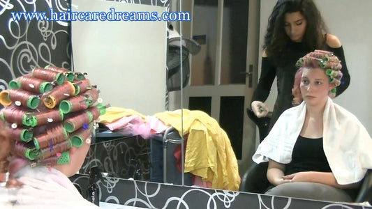 2205 Nelly pink rollerset 2 by Melody