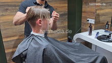Charger l&#39;image dans la galerie, 2024 young boy permed Max June 23 buzzcut by barber