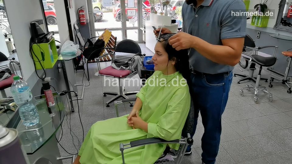 1188 AlinaR 2  perm wrap by barber in Kimono