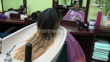 Carica l&#39;immagine nel visualizzatore di Gallery, 2303 AliciaN 1 by barber shampooing backward tie closure cape multicaped