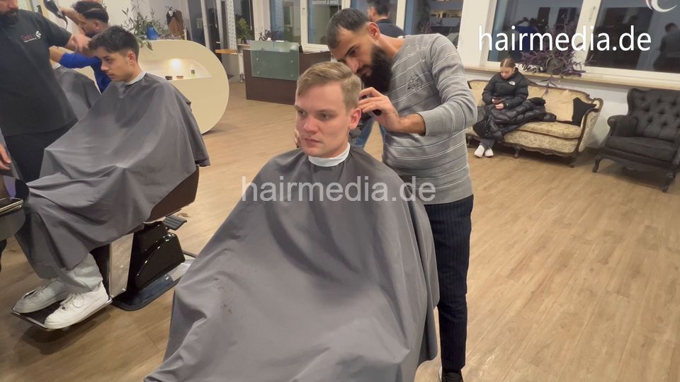2030 TobiasT shampoo and haircut 2024 January