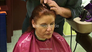 1259 Barberette CarmenC 2nd session 2 by salonbarber wetset redhead