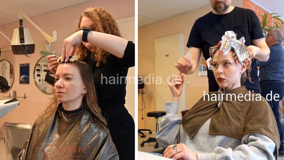 7206 Ukrainian hairdresser in Berlin 240330 1 st session Part 2