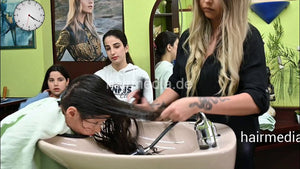 1050 240403 private livestream Paulina daugthers SP custom forward shampooing and blow out forward