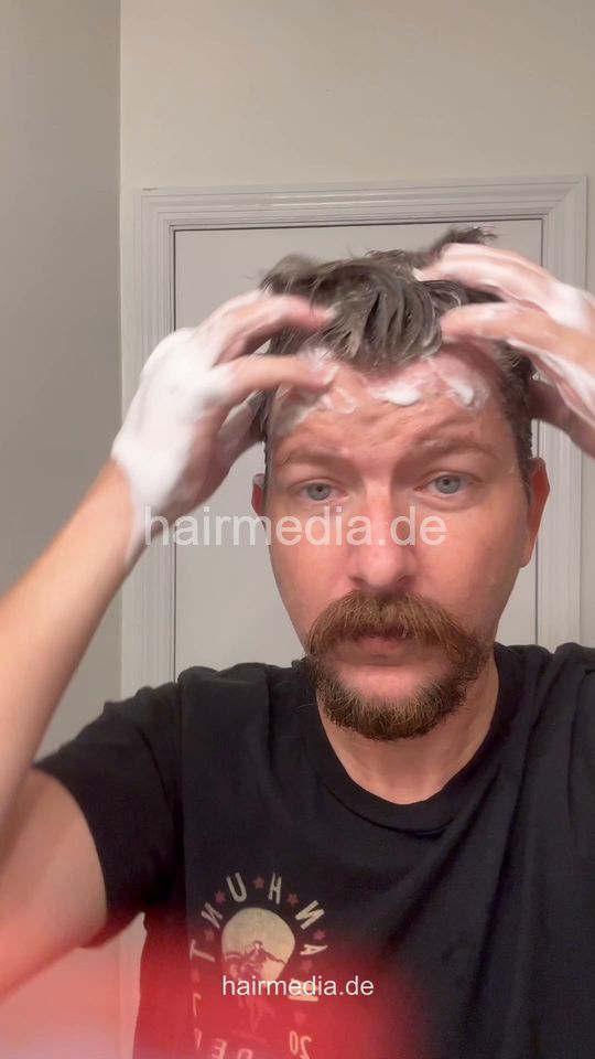 2030 Jbird 240522 self double shampoo and blow style
