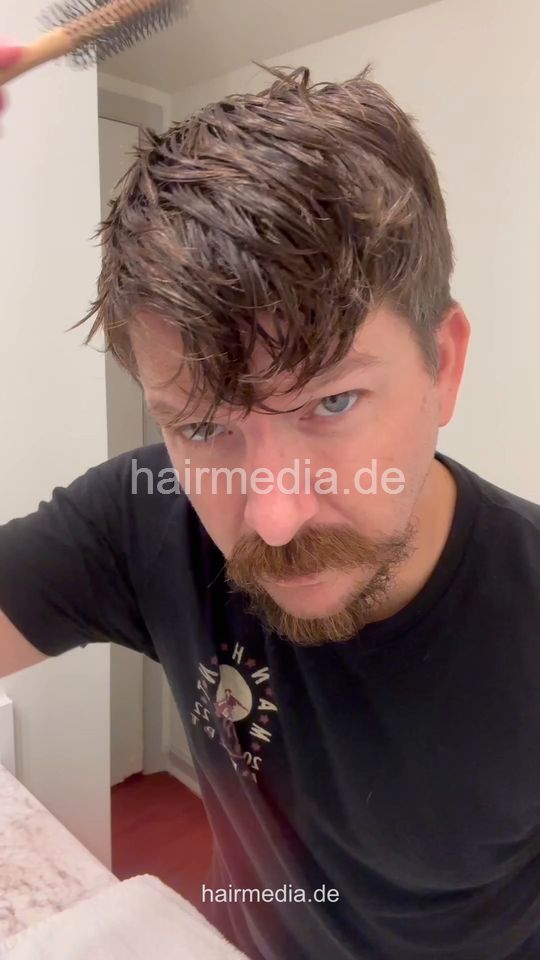 2030 Jbird 240522 self double shampoo and blow style