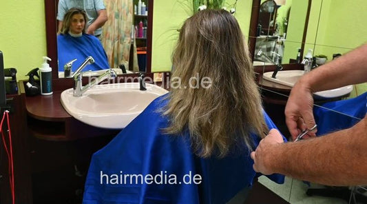 6228 MichelleH 2 dry haircut by barber - backcam