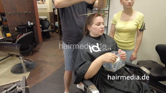 7201 Ukrainian hairdresser Vilnius study Perm Part 2