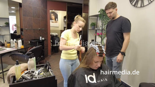7201 Ukrainian hairdresser Vilnius study Perm Part 3