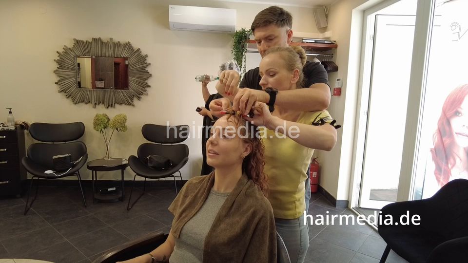 7201 Ukrainian hairdresser Vilnius study Perm Part 4