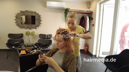 7201 Ukrainian hairdresser Vilnius study Perm Part 5