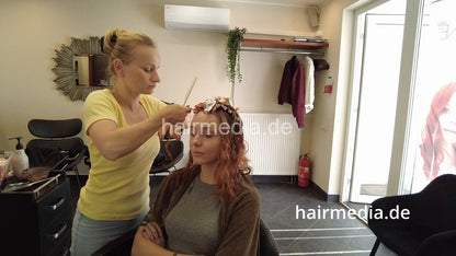 7201 Ukrainian hairdresser Vilnius study Perm Part 5