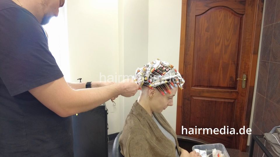 7201 Ukrainian hairdresser Vilnius study Perm Part 6